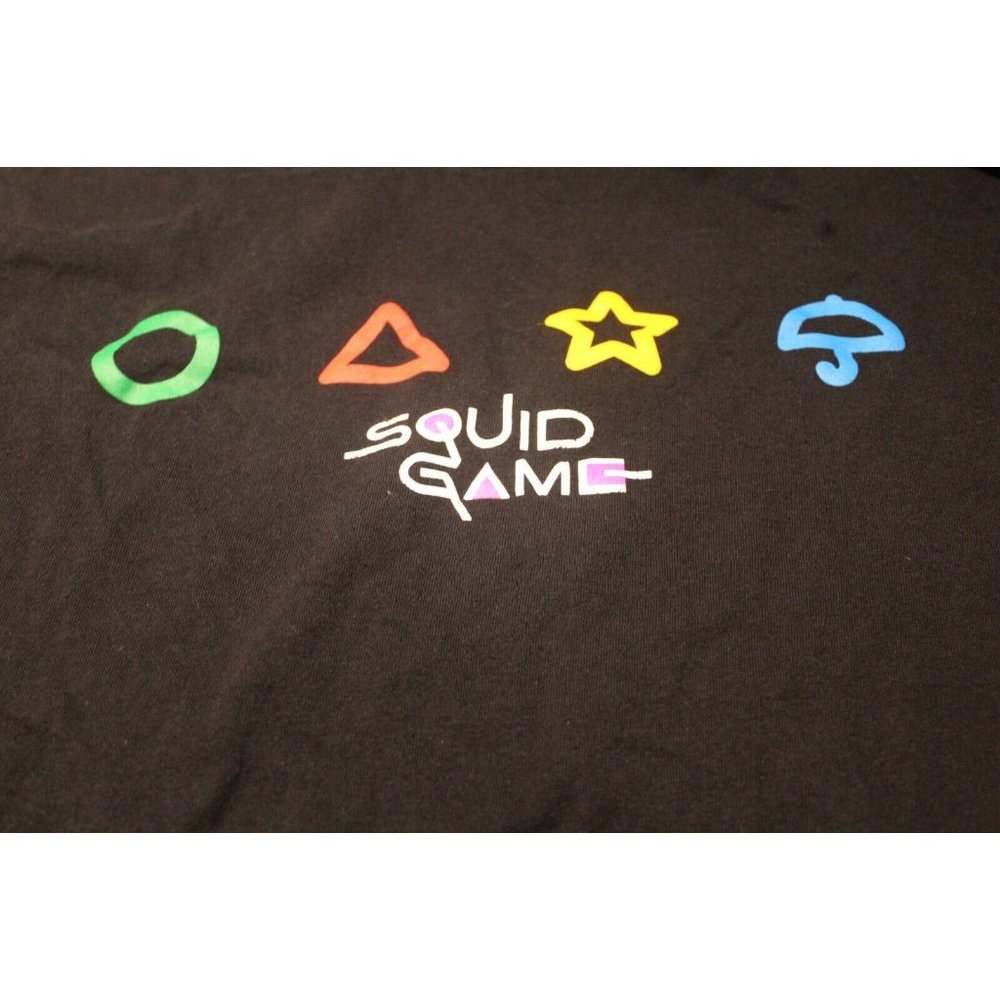 Squid Game Sugar Honeycomb Shapes | Men's Size: Extra Large  T-Shirt | Official